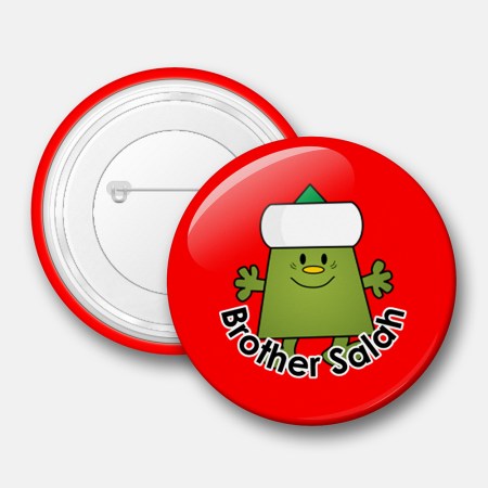 Brother Salah Pin Badge