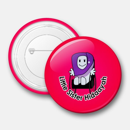 Little Sister Hidaayah Pin Badge
